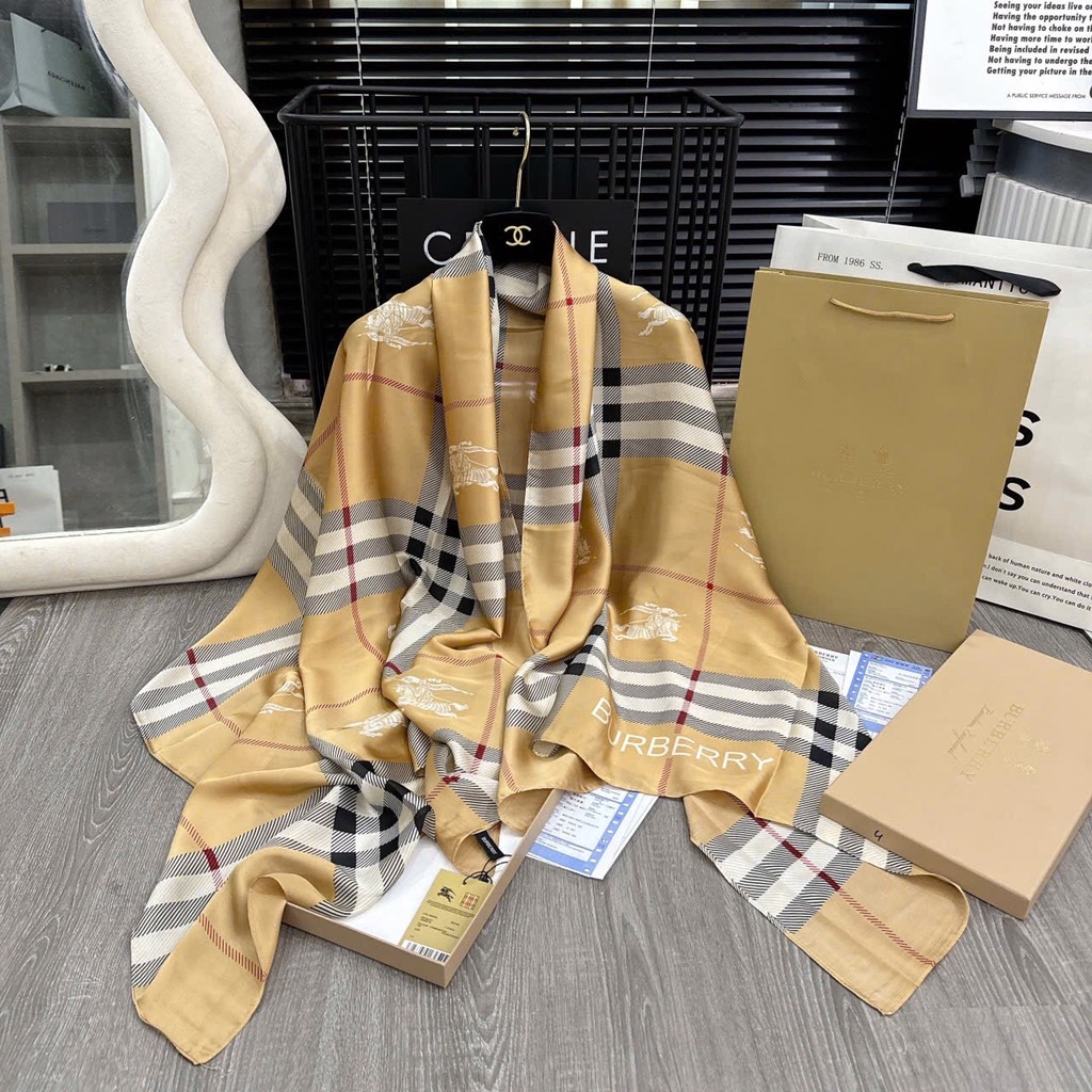 KHĂN LỤA TẶNG QUÀ 20/11 FULL BOX+ TÚI GIẤY+ BILL