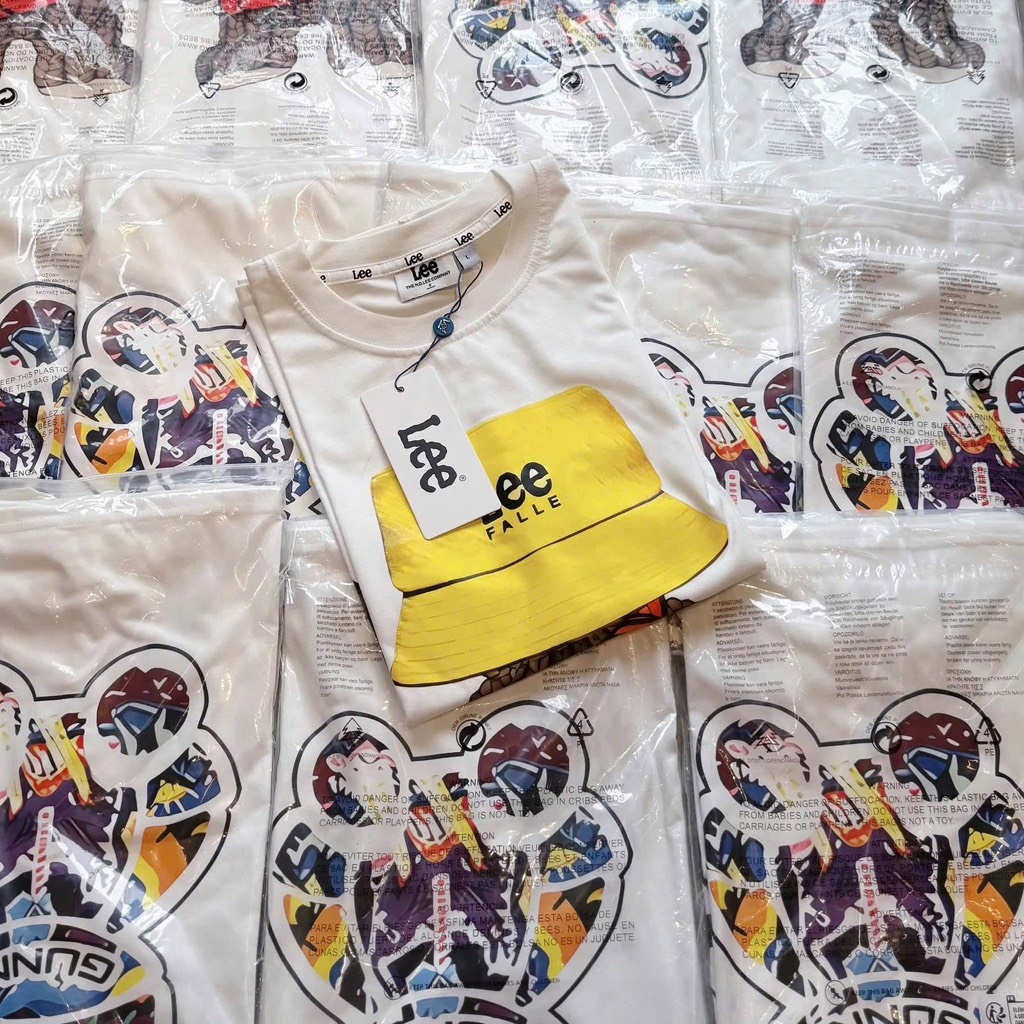 ÁO PHÔNG GẤU LEE CỘC TAY NỮ SẴN (sale 85k)