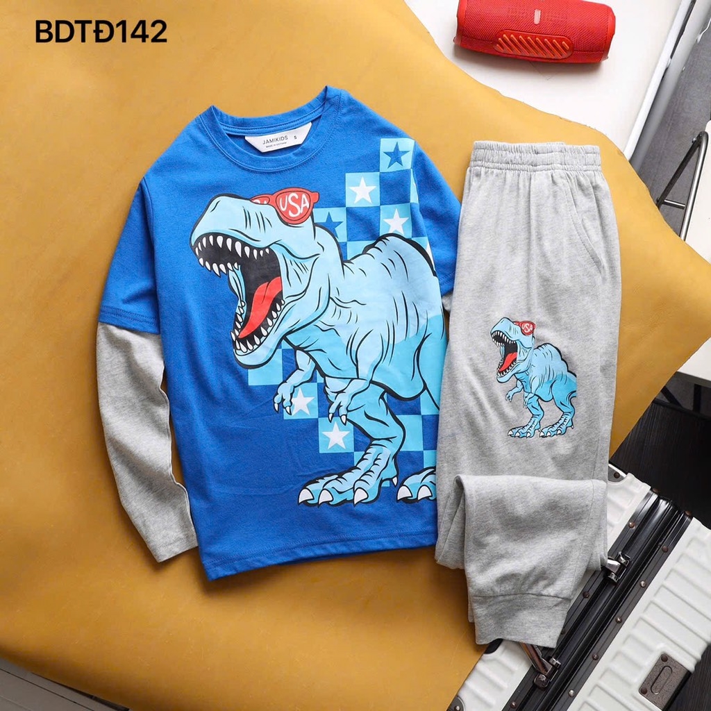 SET BỘ DÀI TAY SIZE ĐẠI 6 MÀU BÉ TRAI