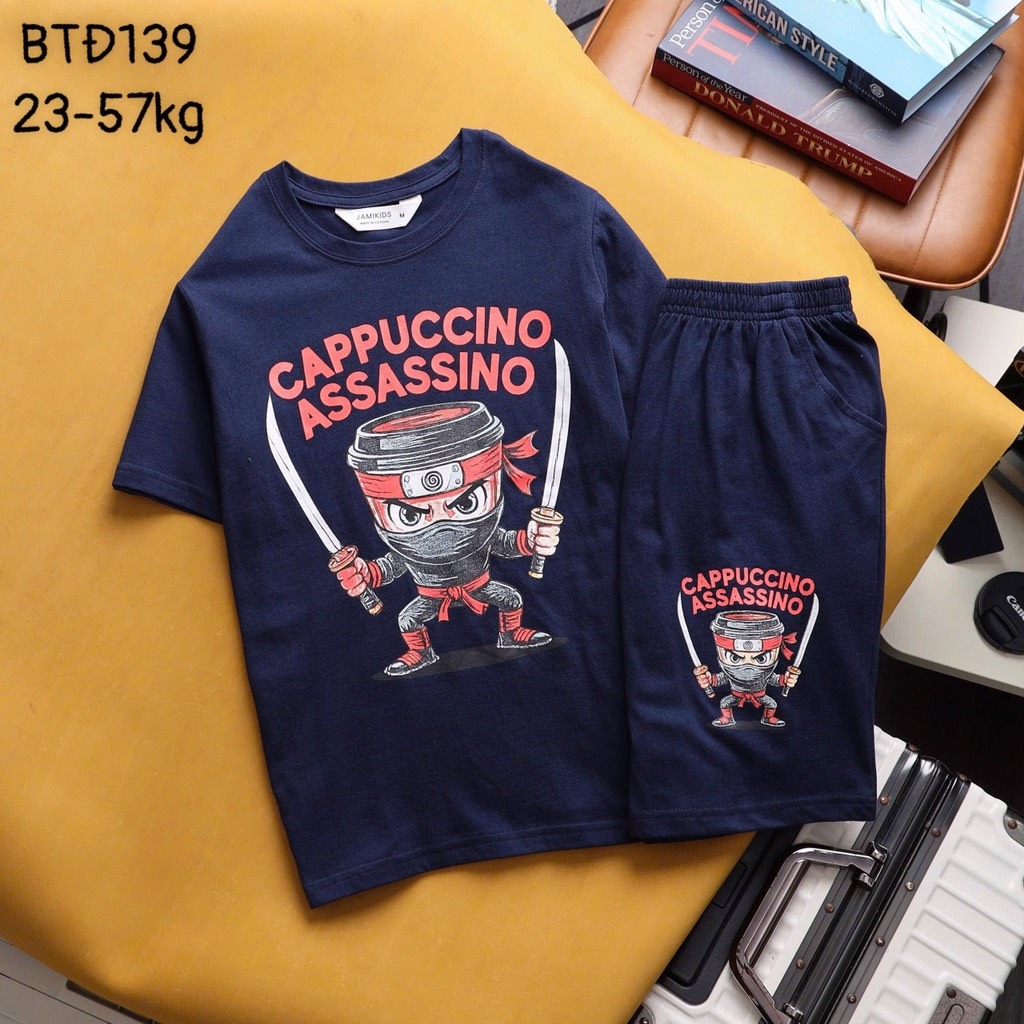 SET BỘ SIZE ĐẠI TUNG TUNG SAHUR CAPUCHINO BÉ TRAI