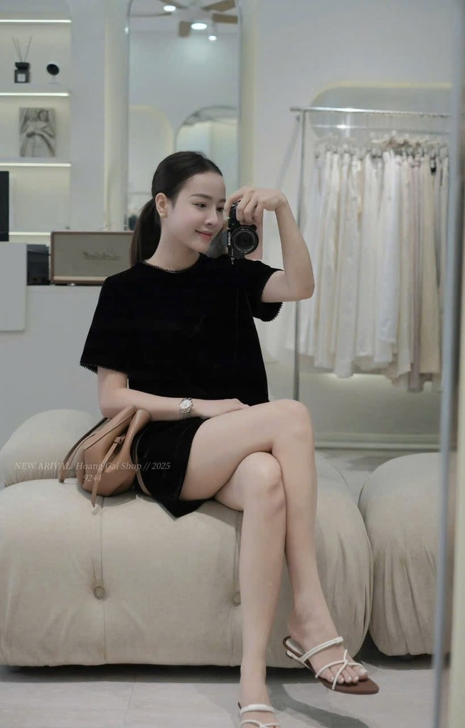 SET NHUNG PHỐI REN NƠ SAU NỮ THU ĐÔNG