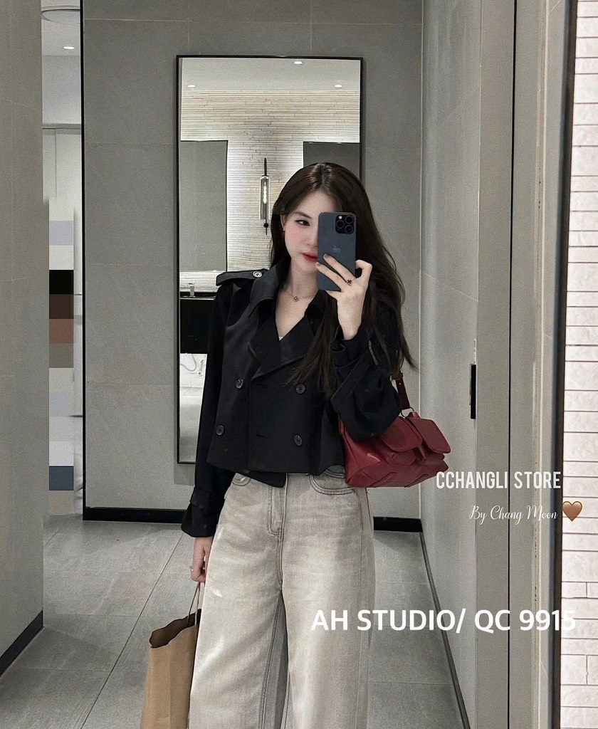 ÁO BLAZER ĐEN LOẠI ĐẮT NỮ THU ĐÔNG SẴN