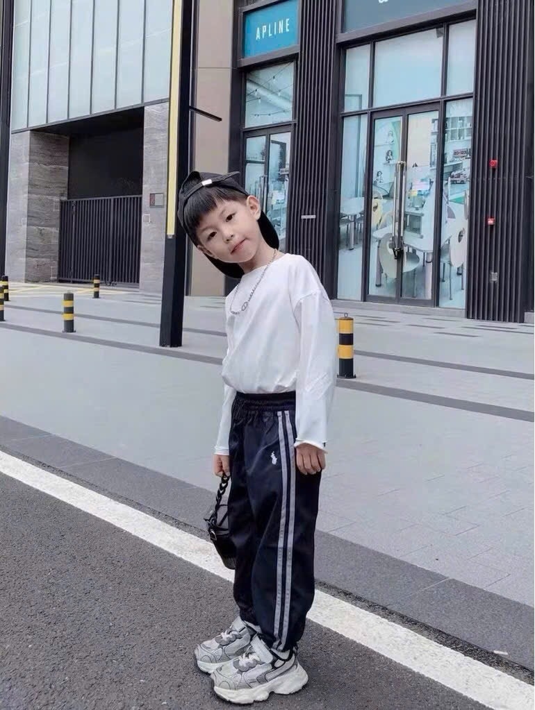 SET 3 QUẦN NỈ GIÓ DÀI BO GẤU THÊU NGỰA BÉ TRAI