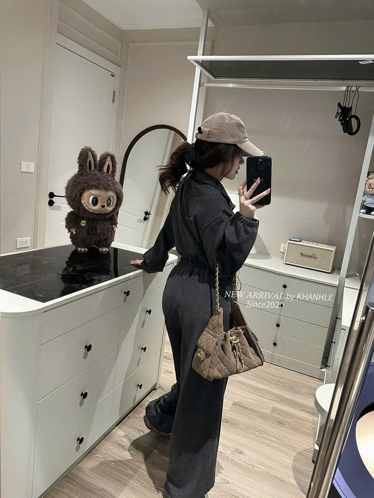 SET BỘ DÀI NỈ THÊU NGỰA 3 MÀU NỮ THU ĐÔNG