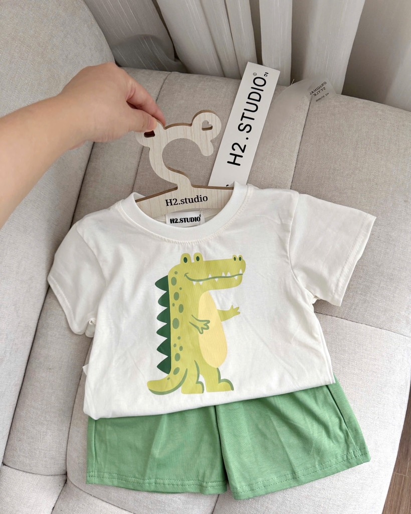 SET BỘ KHỦNG LONG XANH BƠ BÉ TRAI SẴN