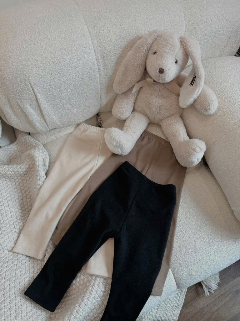 SET 3 QUẦN DÀI LEGGING LÓT LÔNG BÉ GÁI