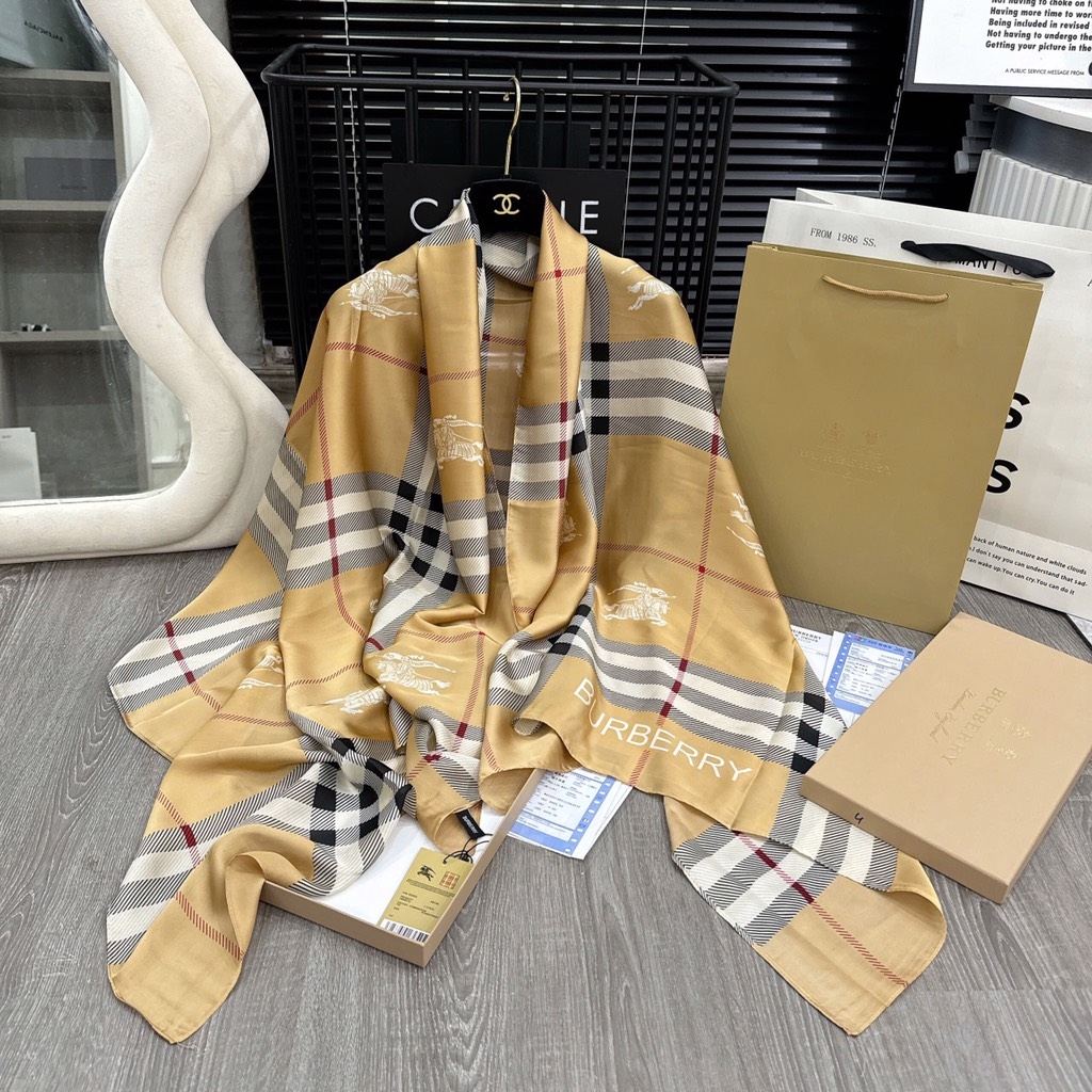 PHỤ KIỆN - SET KHĂN LỤA QC SANG XỊN MỊN NỮ THU ĐÔNG