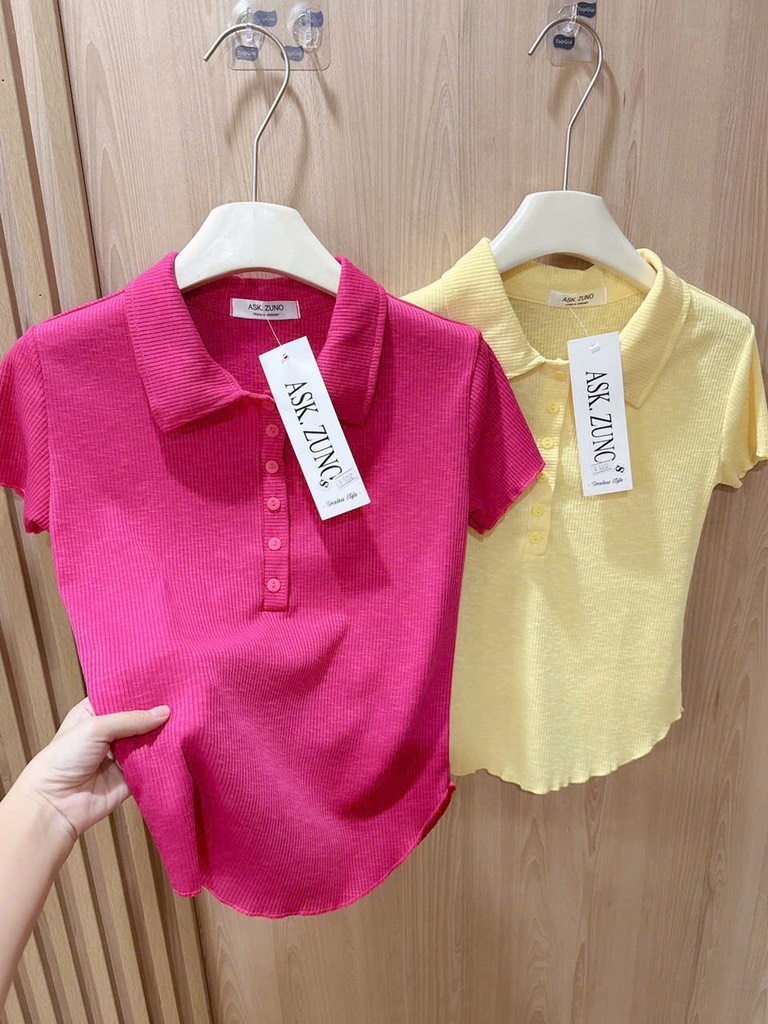 ÁO TĂM LEN CỔ BẺ SIÊU XINH SẴN