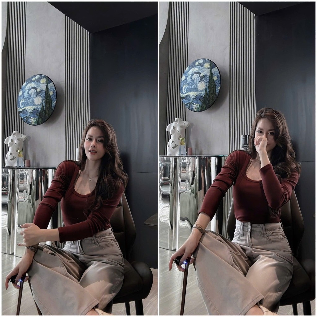 SET 3 ÁO DÀI TAY CỔ VUÔNG NỮ THU ĐÔNG
