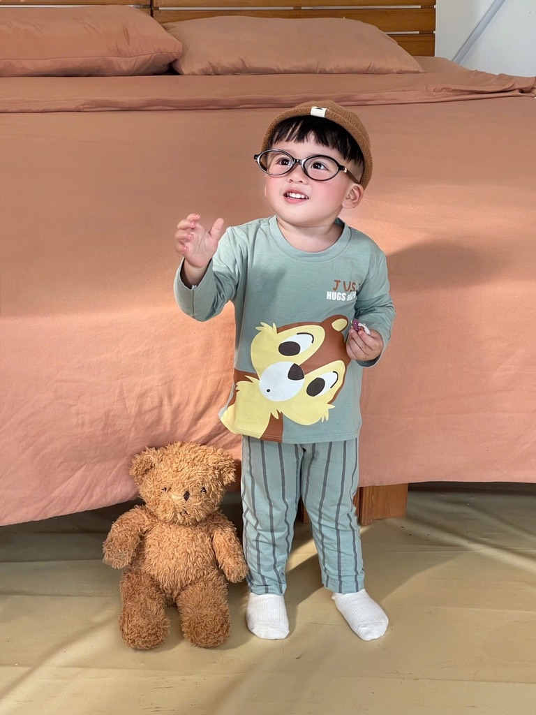 SET 3 BỘ DÀI ANIMALS TONE HÀN BÉ TRAI