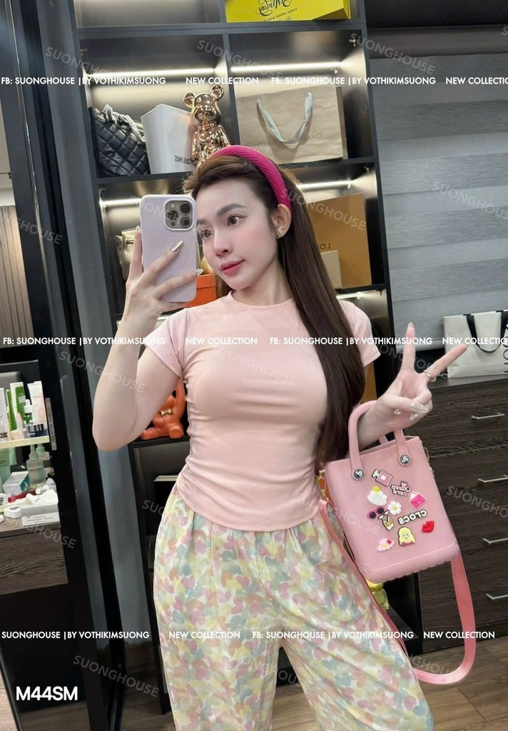 BỘ QUẦN PHỐI REN MIX ÁO DÍP NỮ