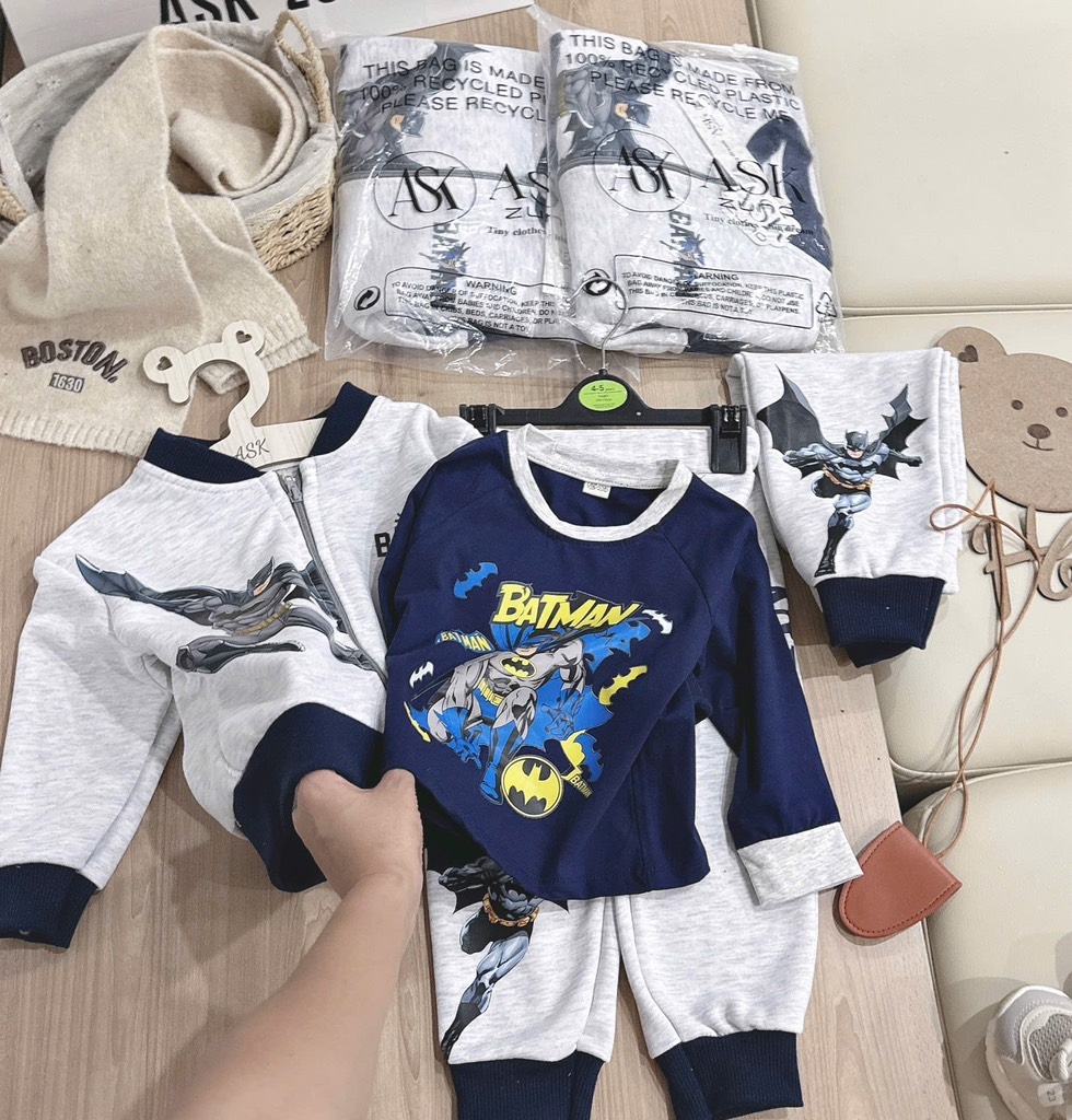 SET DÀI NỈ CHÂN CUA BATMAN 3 CHI TIẾT GHI THAN BÉ TRAI