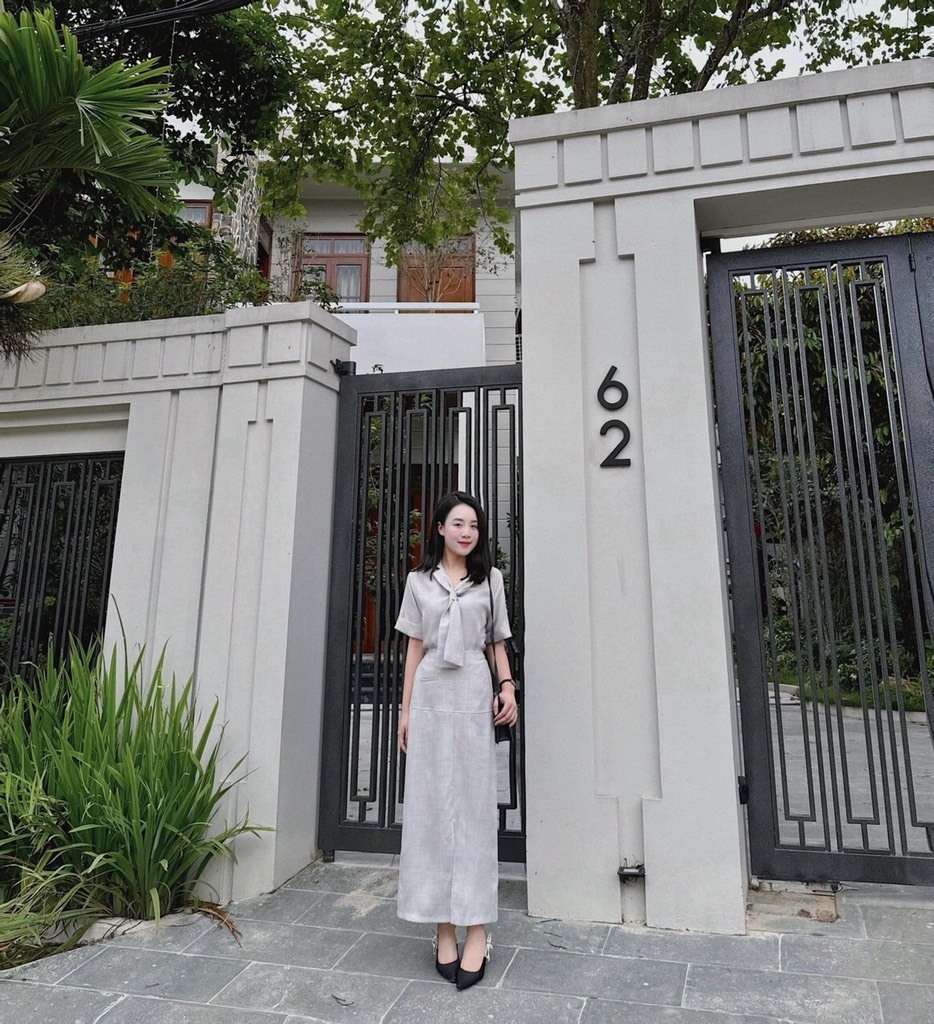 SET CỔ VEST NỮ CÁCH ĐIỆU TAY GẬP MIXX CV XẺ TRƯỚC SẴN