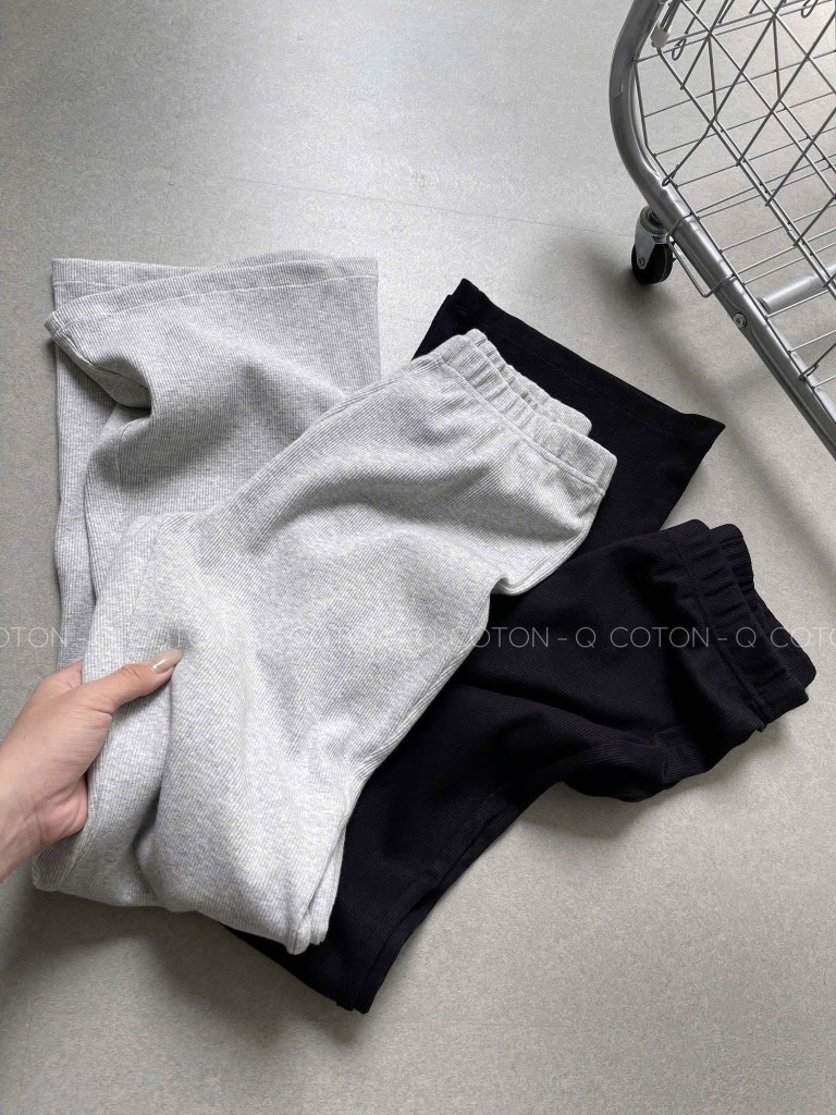 QUẦN LOE THUN GÂN TĂM NỮ SẴN