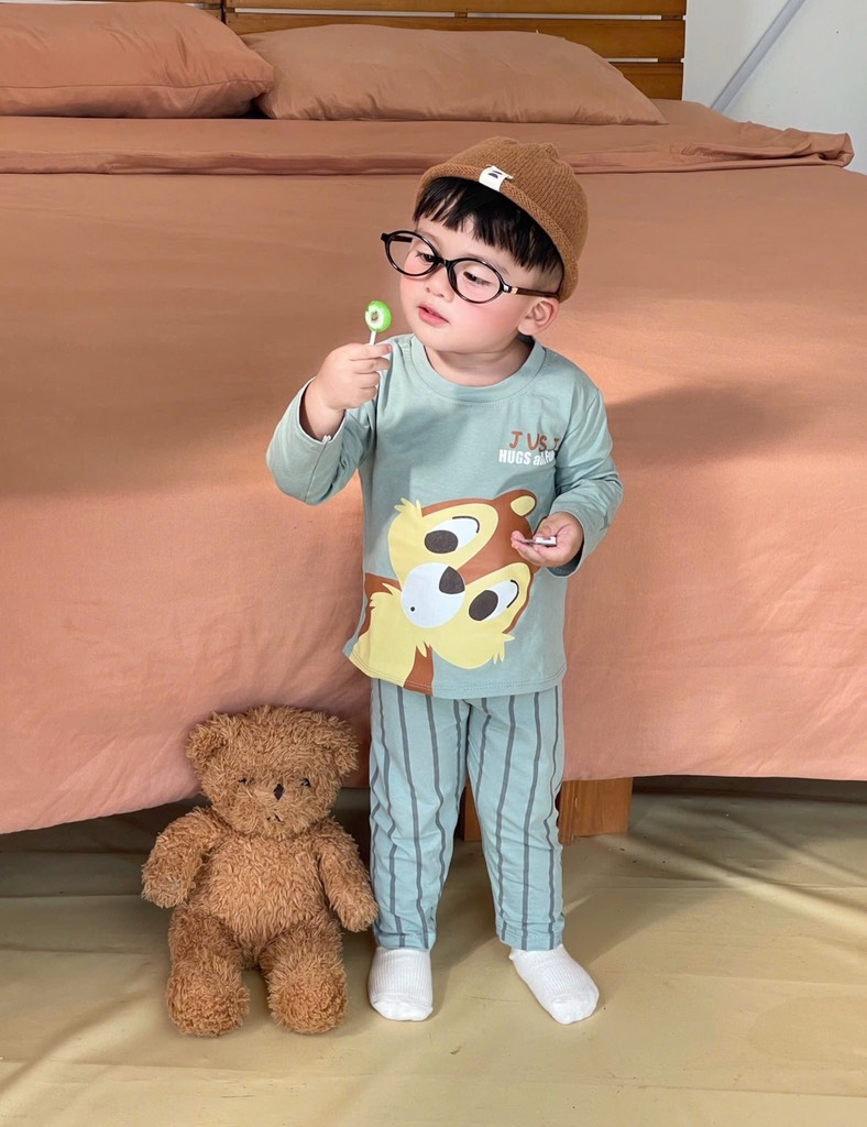 SET 3 BỘ DÀI ANIMALS TONE HÀN BÉ TRAI