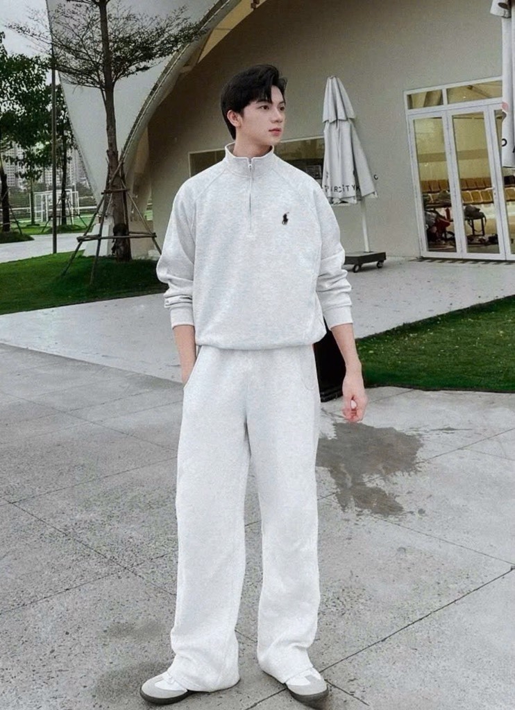 SET BỘ DÀI HAI DA THÊU NGỰA 3 MÀU NAM THU ĐÔNG