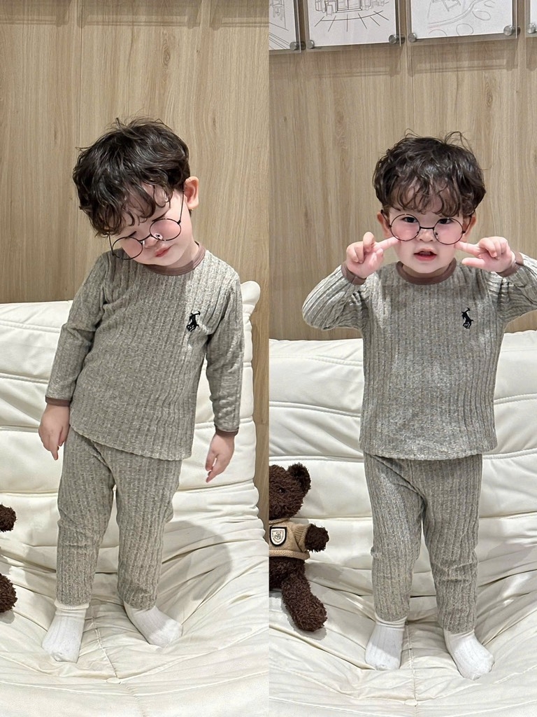 SET 2 BỘ DÀI NGỰA TĂM LÔNG ĐŨA BÉ TRAI