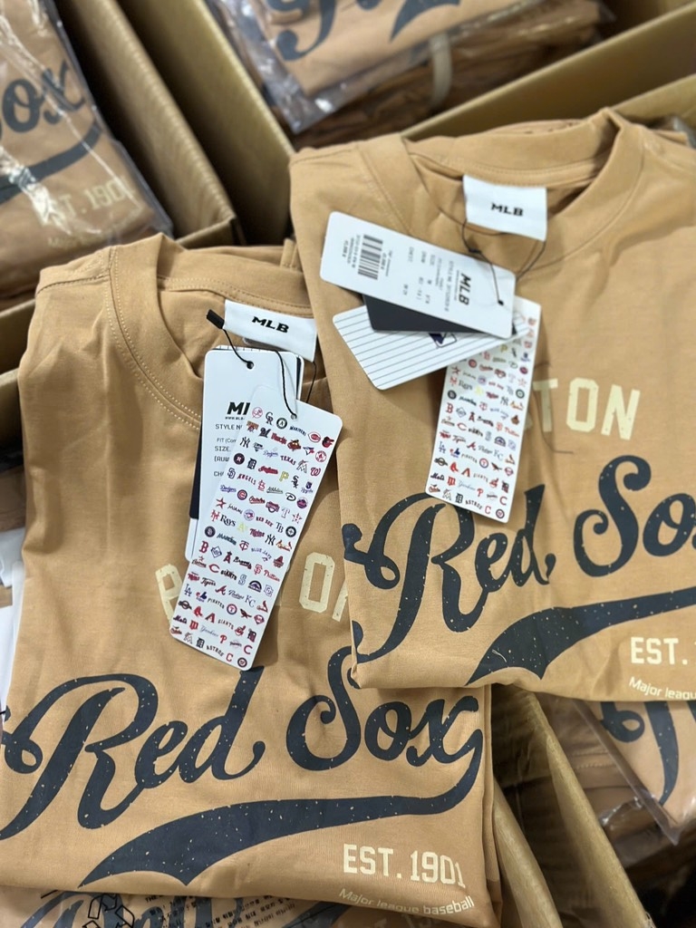 ÁO COTTON M-L.B CHÍNH HÃNG NÂU NỮ