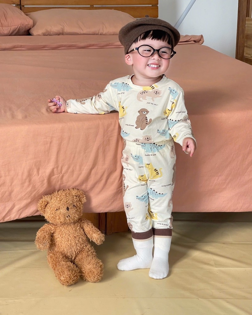 SET 3 BỘ DÀI ANIMALS TONE HÀN BÉ TRAI