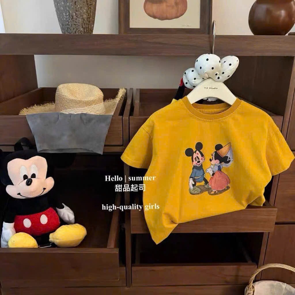 SET BỘ MICKEY VÀNG BÉ GÁI