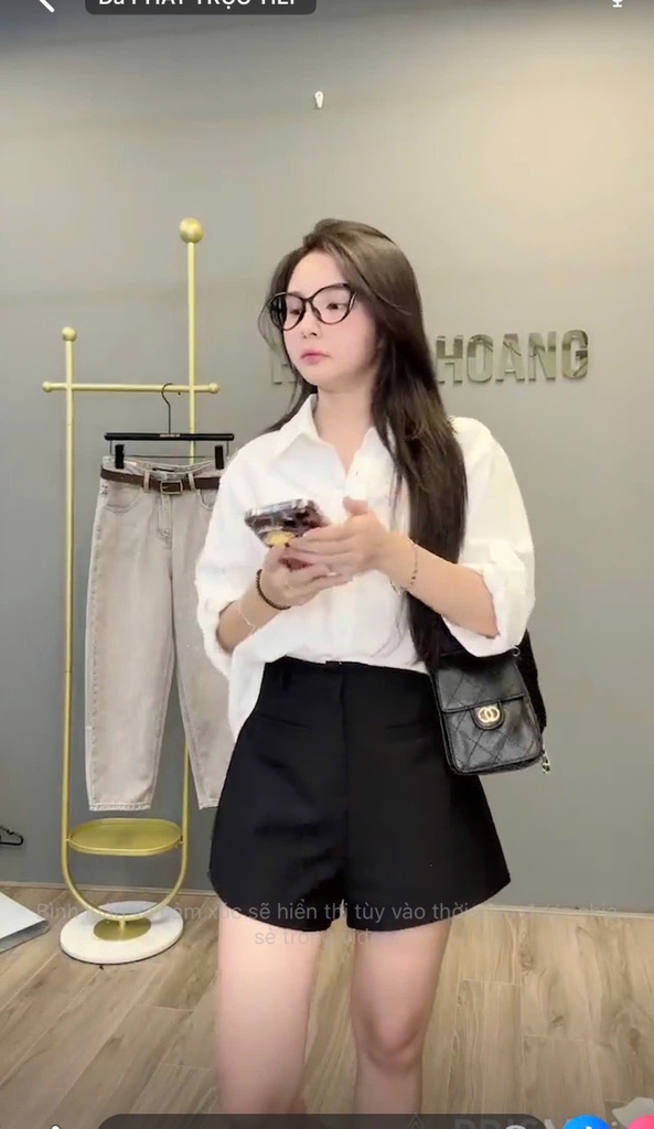 ÁO SƠ MI GU 2 TÚI NẮP TAY DÀI NỮ