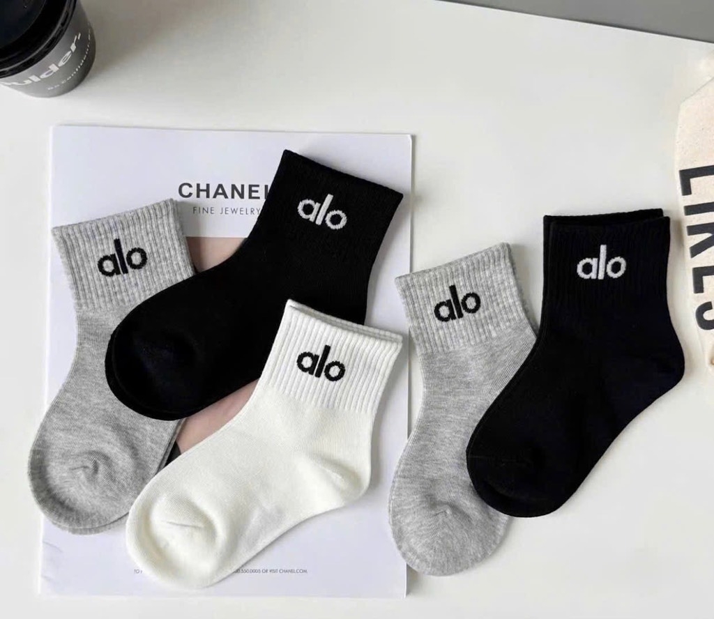 ĐỒ LÓT - SET 10 ĐÔI TẤT ALO MIX MÀU CHO BÉ TRAI BÉ GÁI