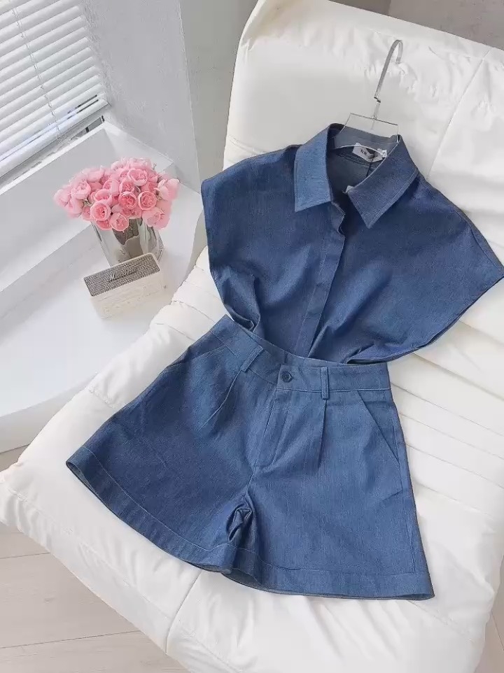 SET BỘ CỘC BÒ GIẤY TAY LIỀN NỮ