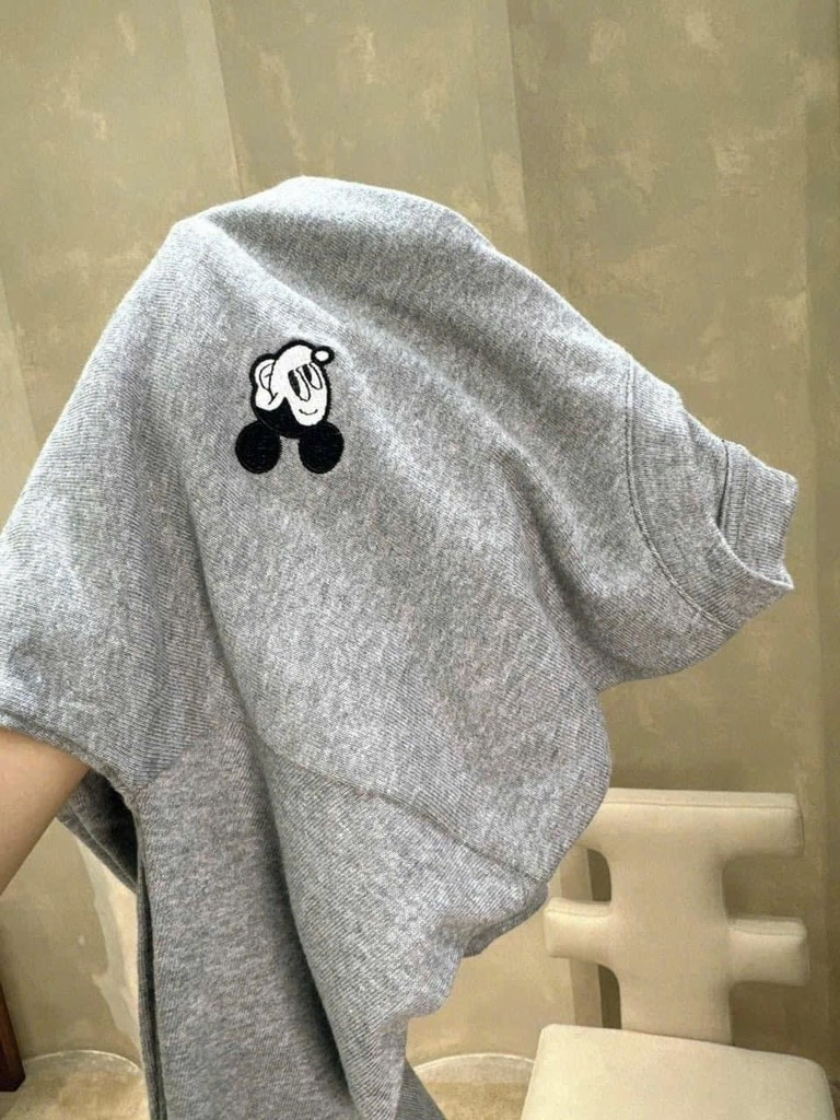 SET 3 ÁO ZIP DÀI TAY THÊU MICKEY NỮ THU ĐÔNG SẴN