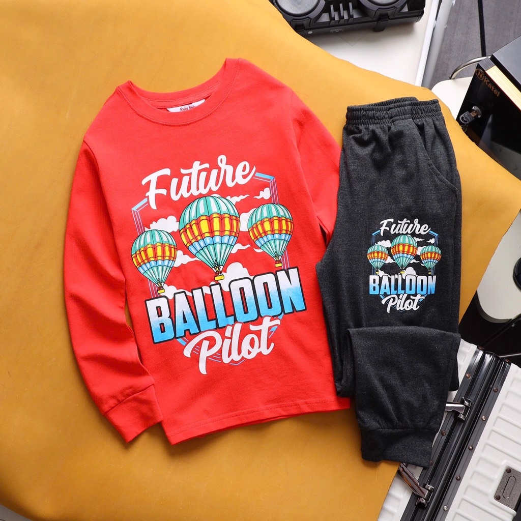 SET BỘ DÀI TAY SIZE ĐẠI 6 MÀU BÉ TRAI