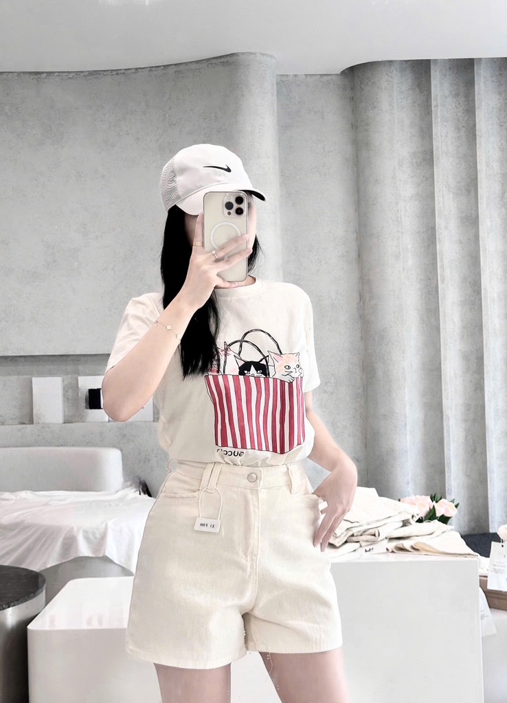 SET MÈO BẮP RANG BƠ MIX SOOC NỮ