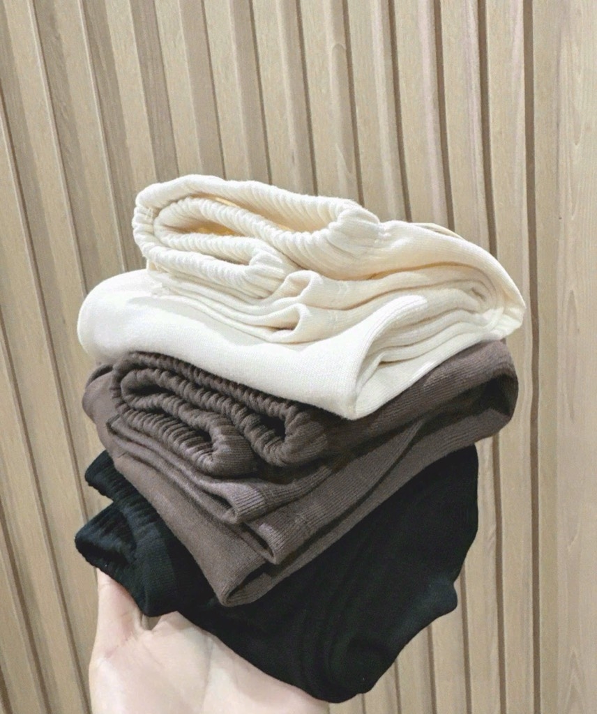 SET 3 QUẦN DÀI LEGGING LÓT LÔNG BÉ GÁI