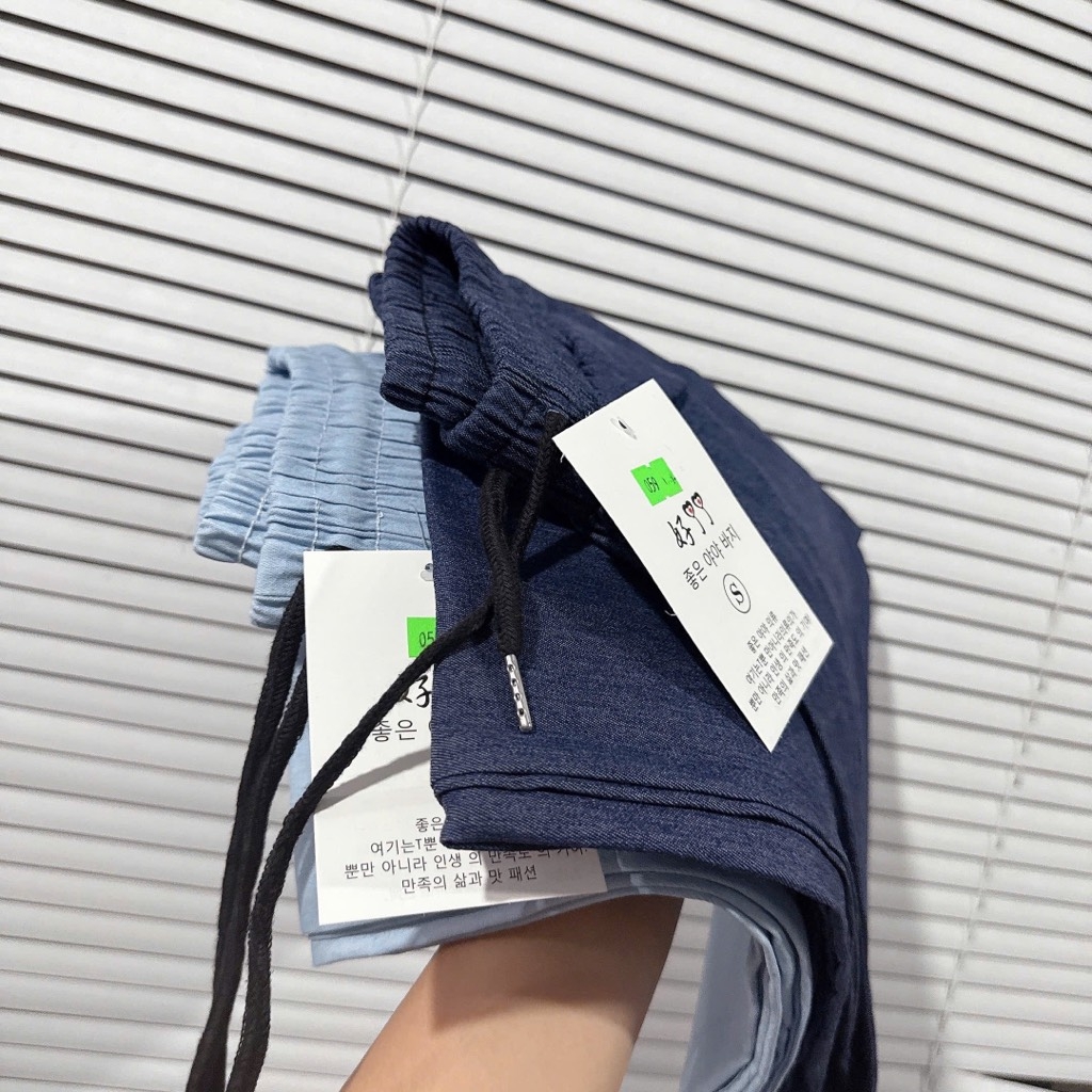 QUẦN BÒ GIẤY ỐNG SUÔNG 2 MÀU NỮ