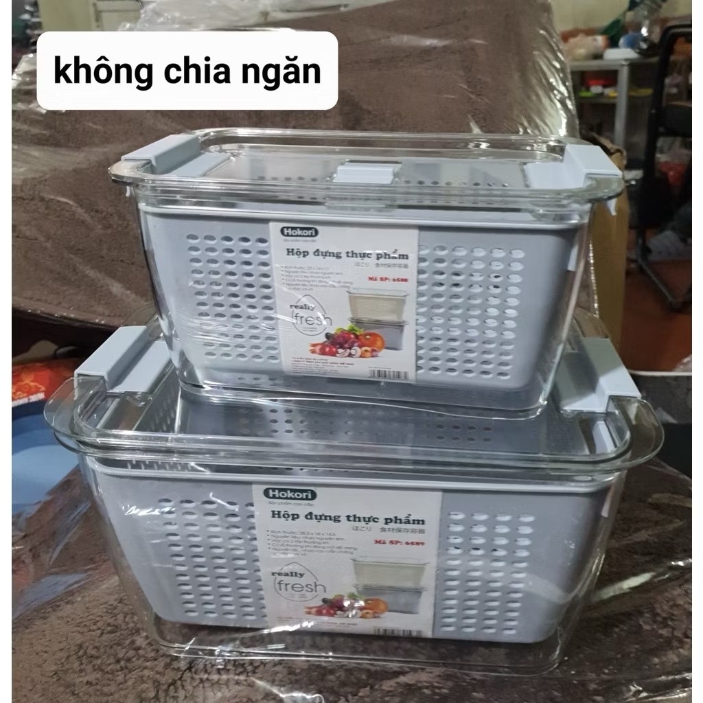 ĐỒ GIA DỤNG - SET 2 HỘP HOKORI ĐỰNG THỰC PHẨM