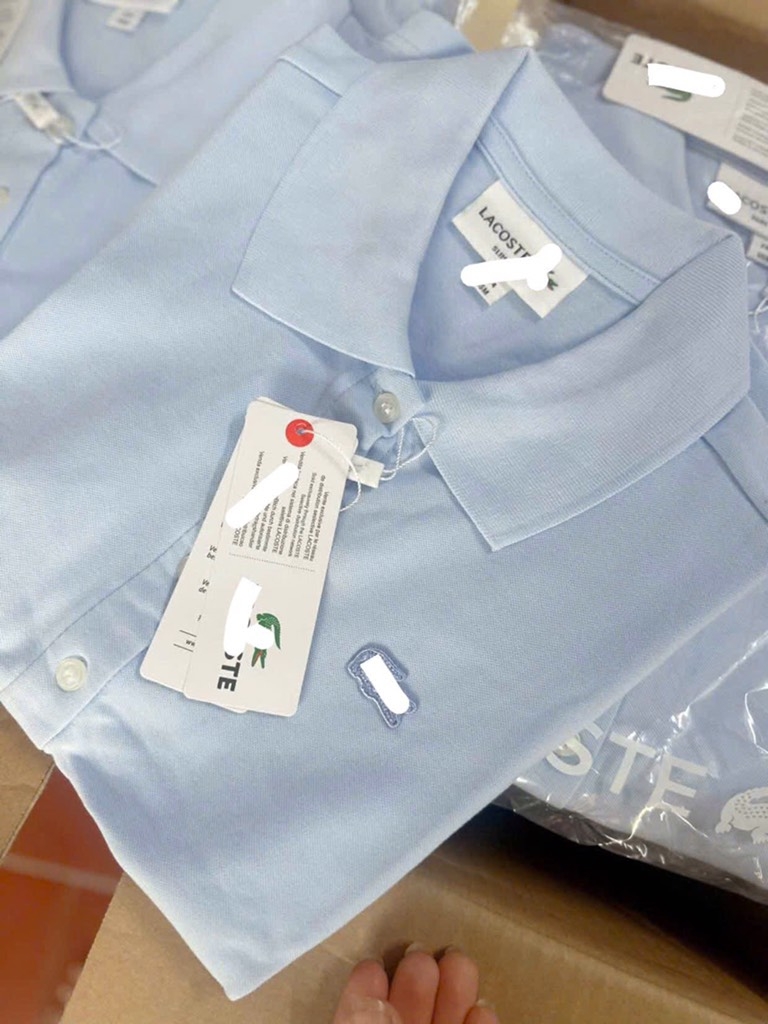 ÁO POLO CÁ SẤU XANH DƯƠNG NHẠT BASIC NỮ