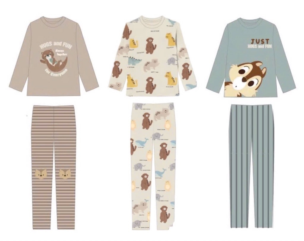 SET 3 BỘ DÀI ANIMALS TONE HÀN BÉ TRAI