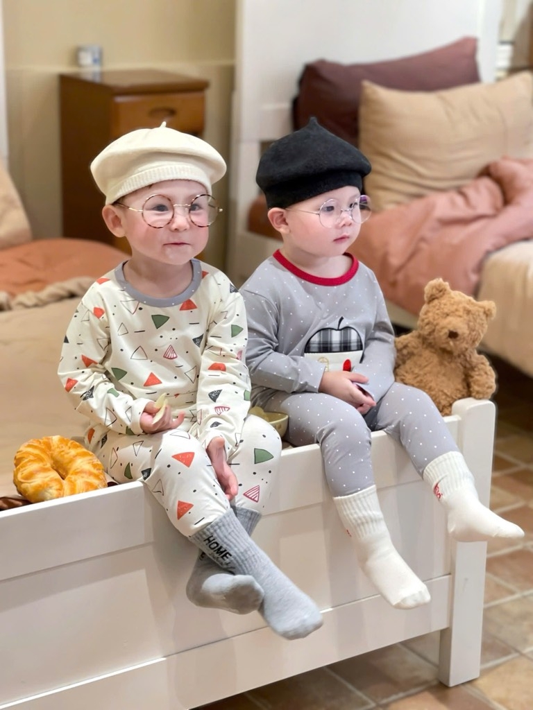 SET 2 BỘ DÀI TAM GIÁC HOMEWEAR BÉ TRAI