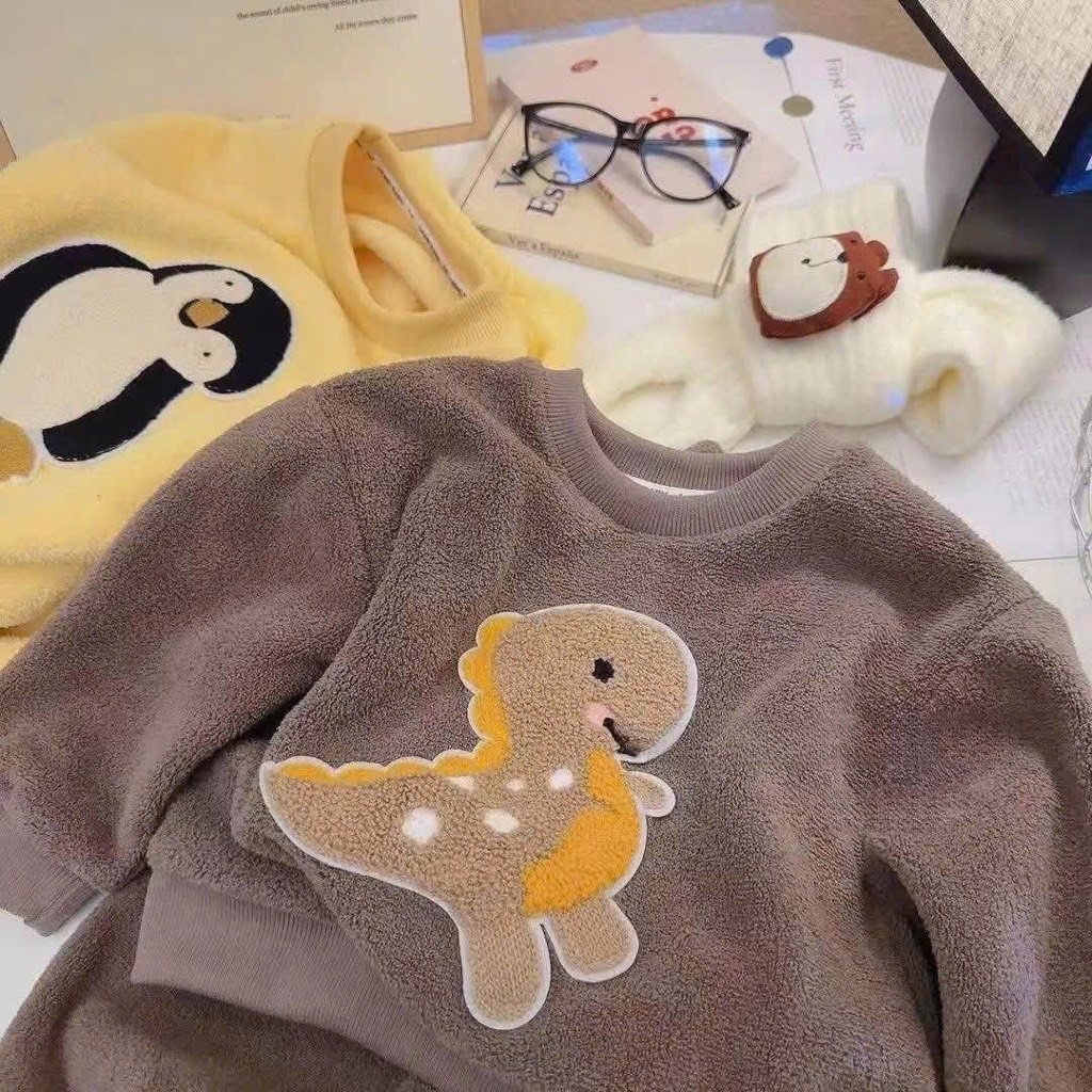 BỘ LÔNG HOẠ TIẾT THÚ CHO BÉ