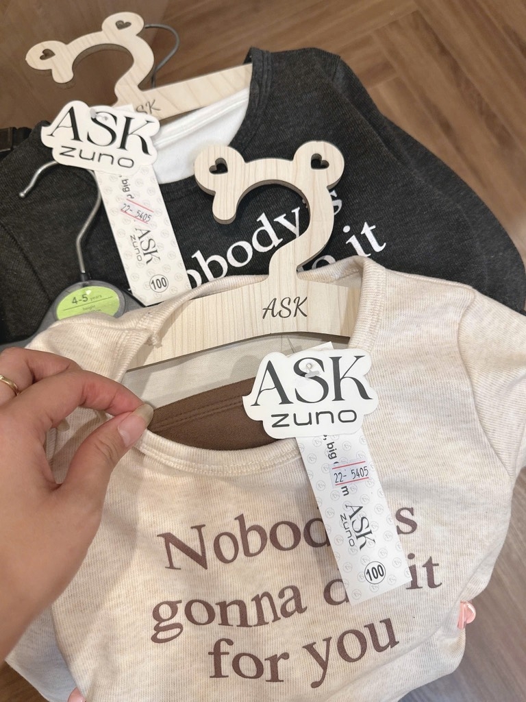 SET 2 BỘ DÀI NOBODY BE XÁM BÉ GÁI