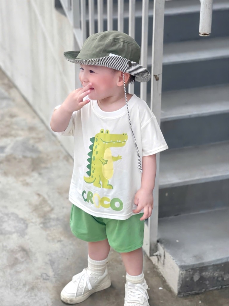 SET BỘ KHỦNG LONG XANH BƠ BÉ TRAI SẴN