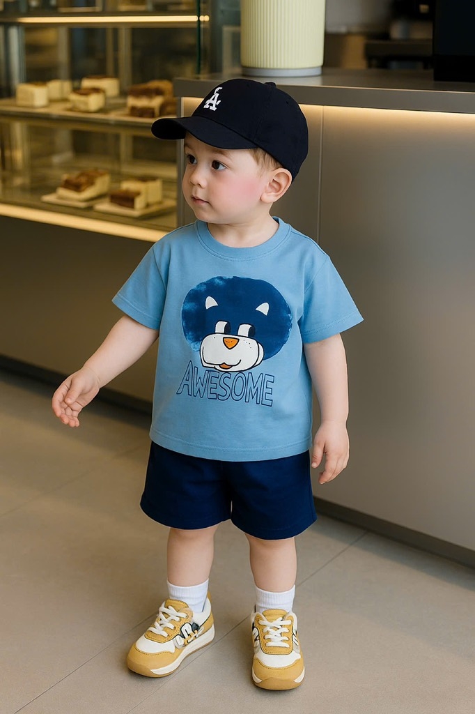 SET 3 BỘ ĐỎ VÀNG XANH CHO BÉ TRAI