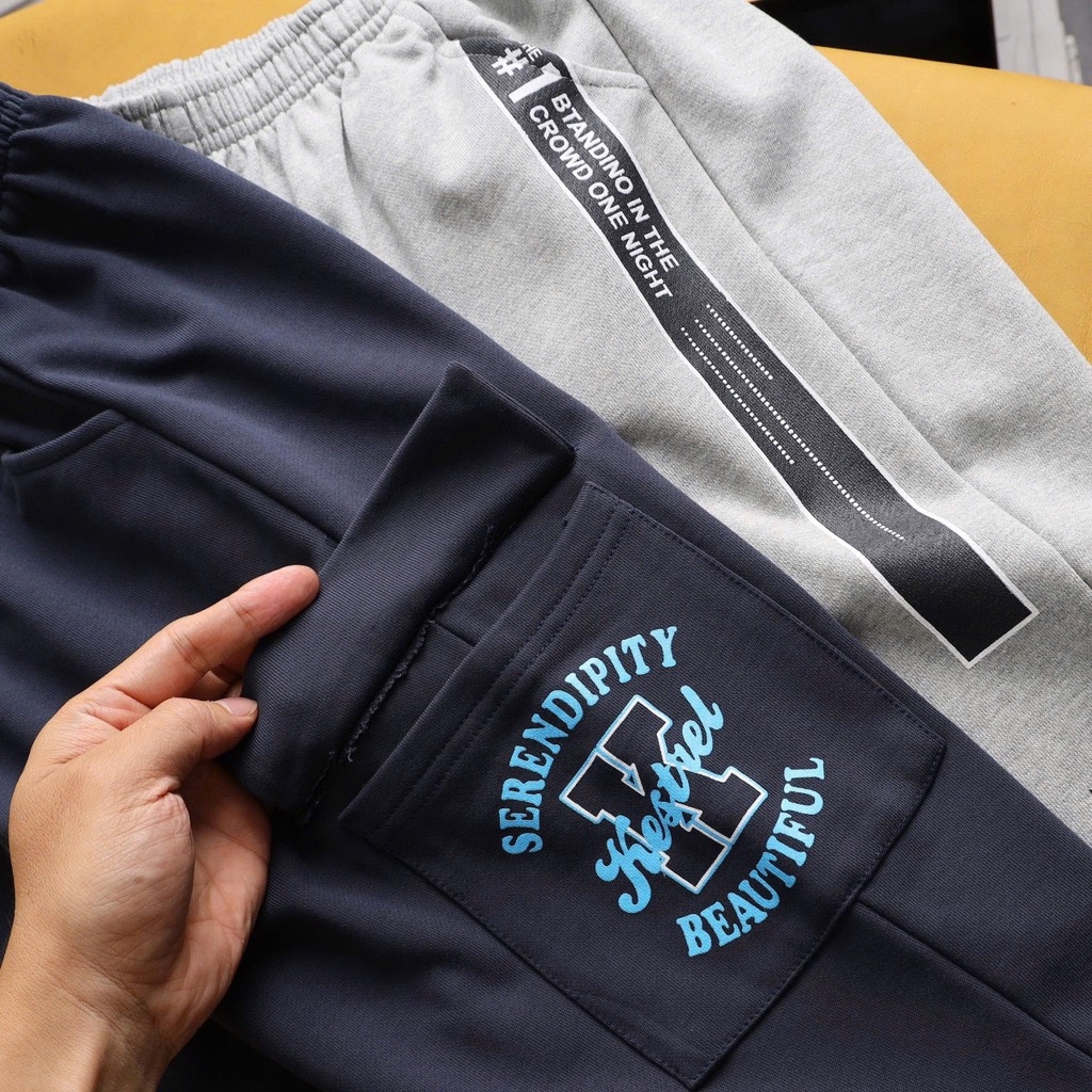 QUẦN DÀI NỈ DA CÁ CAO CẤP SIZE ĐẠI BÉ TRAI