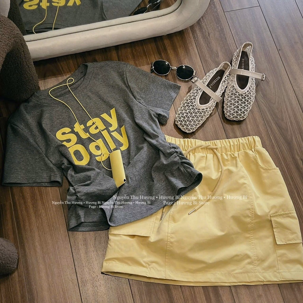 SET ÁO PHÔNG CV VÀNG NỮ (XẢ 89k)