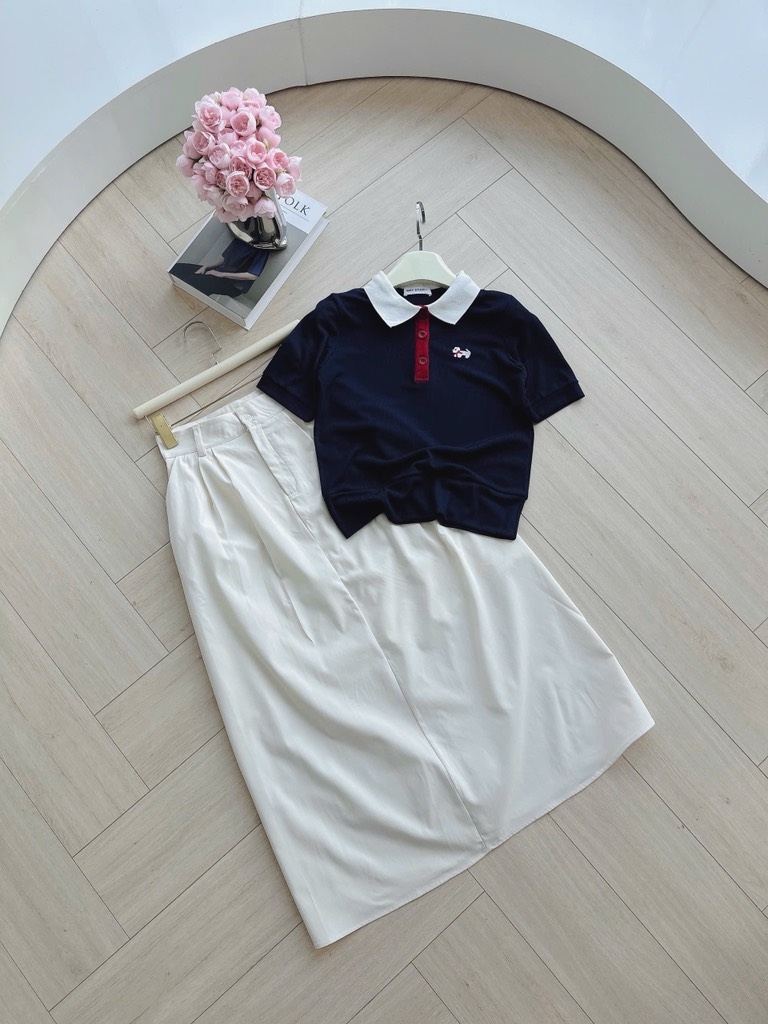 SET BỘ ÁO LEN PHỐI MIX CV LY NỮ