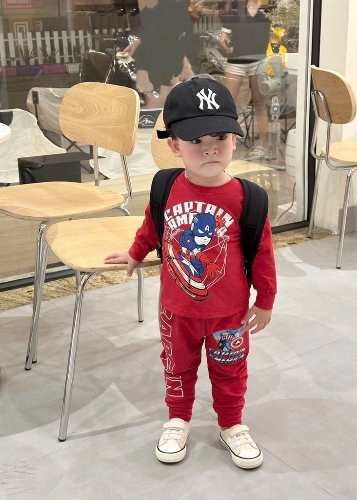 SET 3 BỘ DÀI TAY SPIDERMAN BATMAN BÉ TRAI SẴN