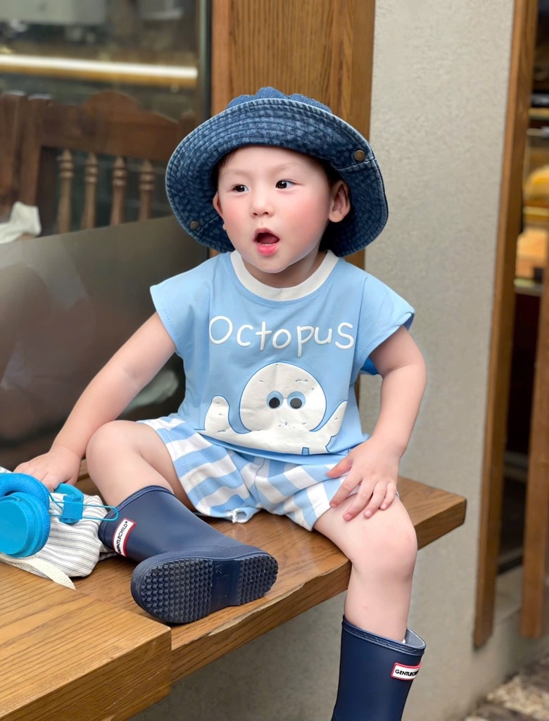 SET SN BẠCH TUỘC XANH KẺ BÉ TRAI