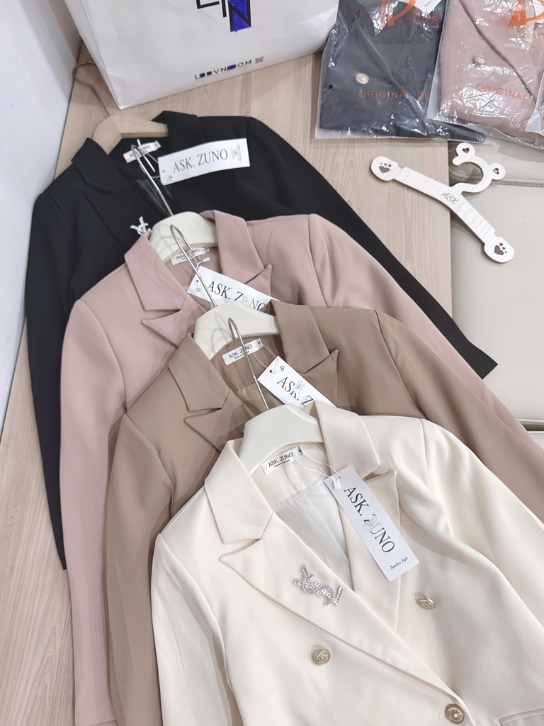 ÁO BLAZER YSL NHIỀU MÀU NỮ THU ĐÔNG