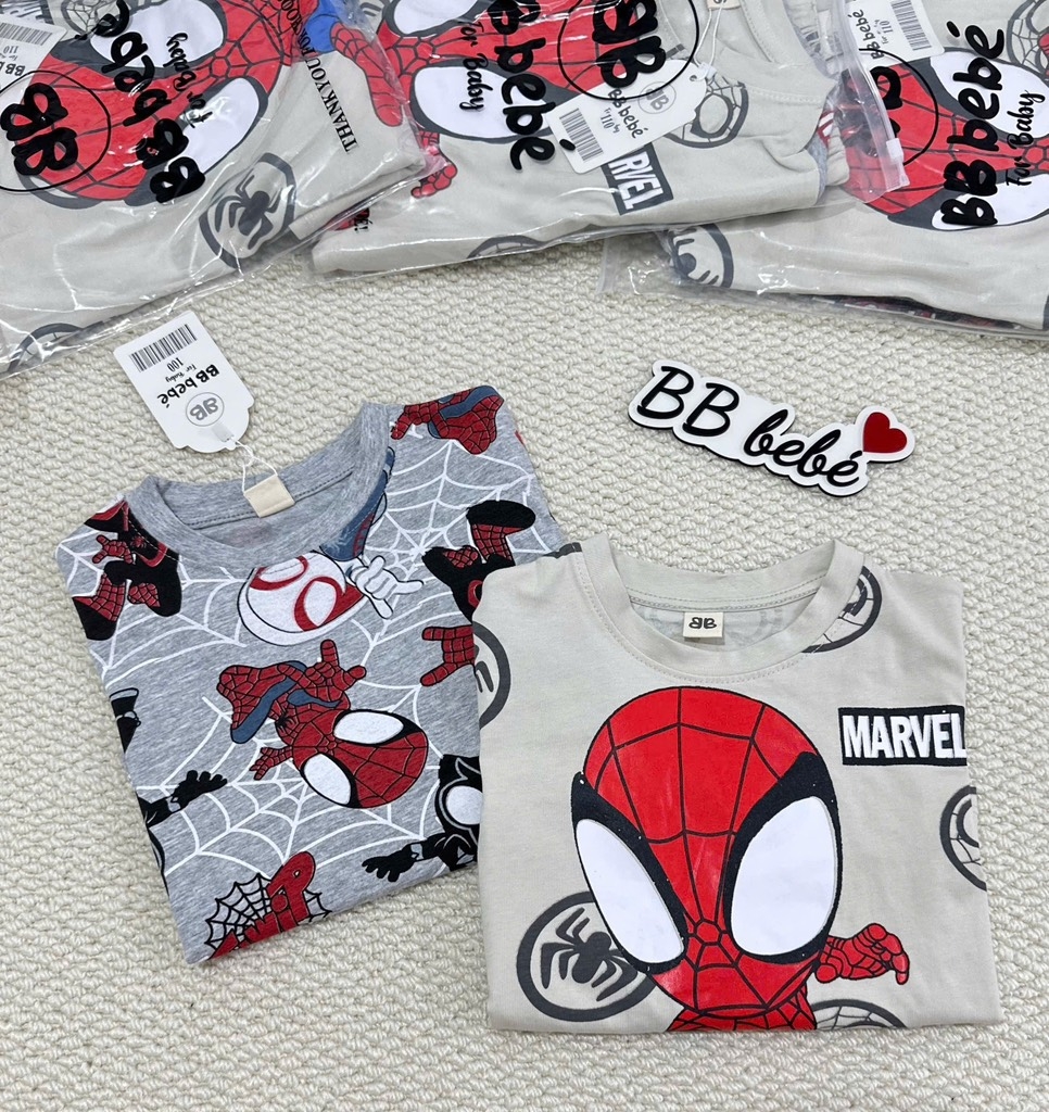 SET 2 BỘ DÀI SIÊU NHÂN NHỆN BÉ TRAI SẴN