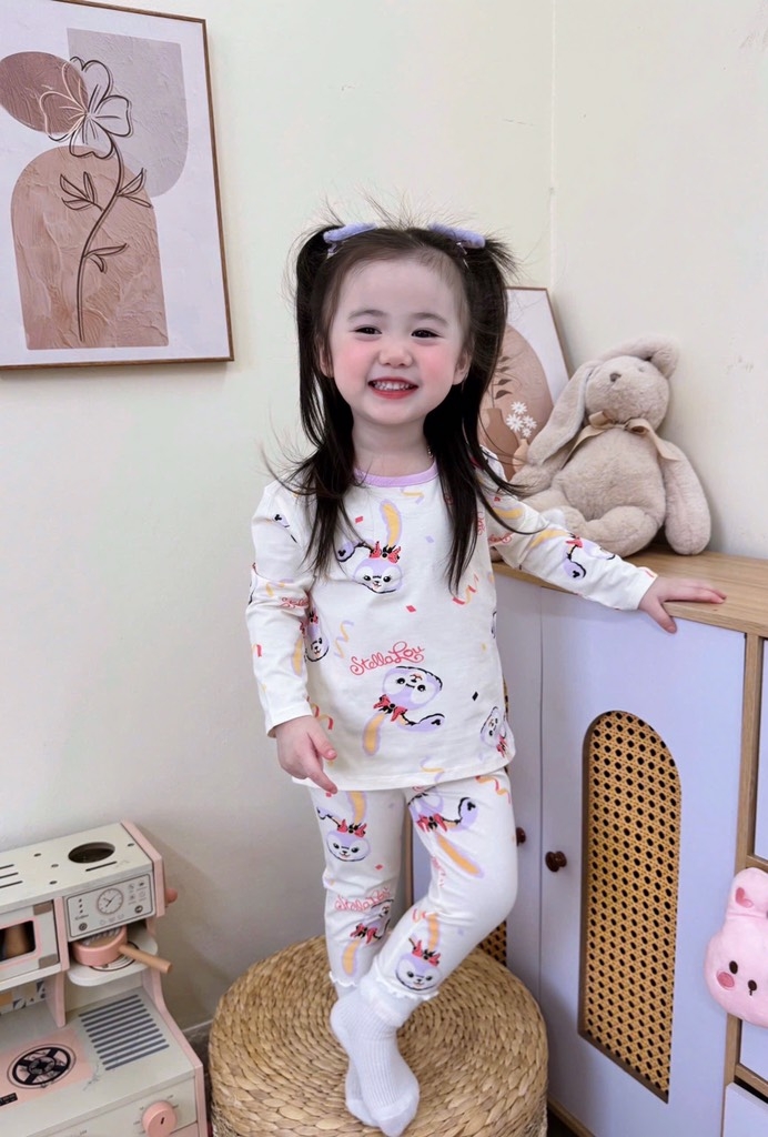 SET 3 BỘ DÀI STELLA LU TONE BE TÍM BÉ GÁI