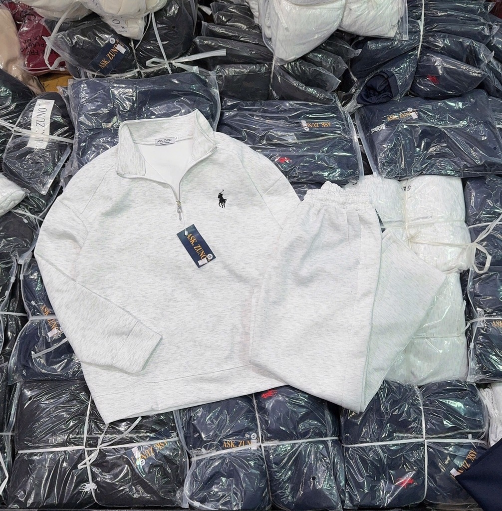 SET BỘ DÀI HAI DA THÊU NGỰA 3 MÀU NAM THU ĐÔNG