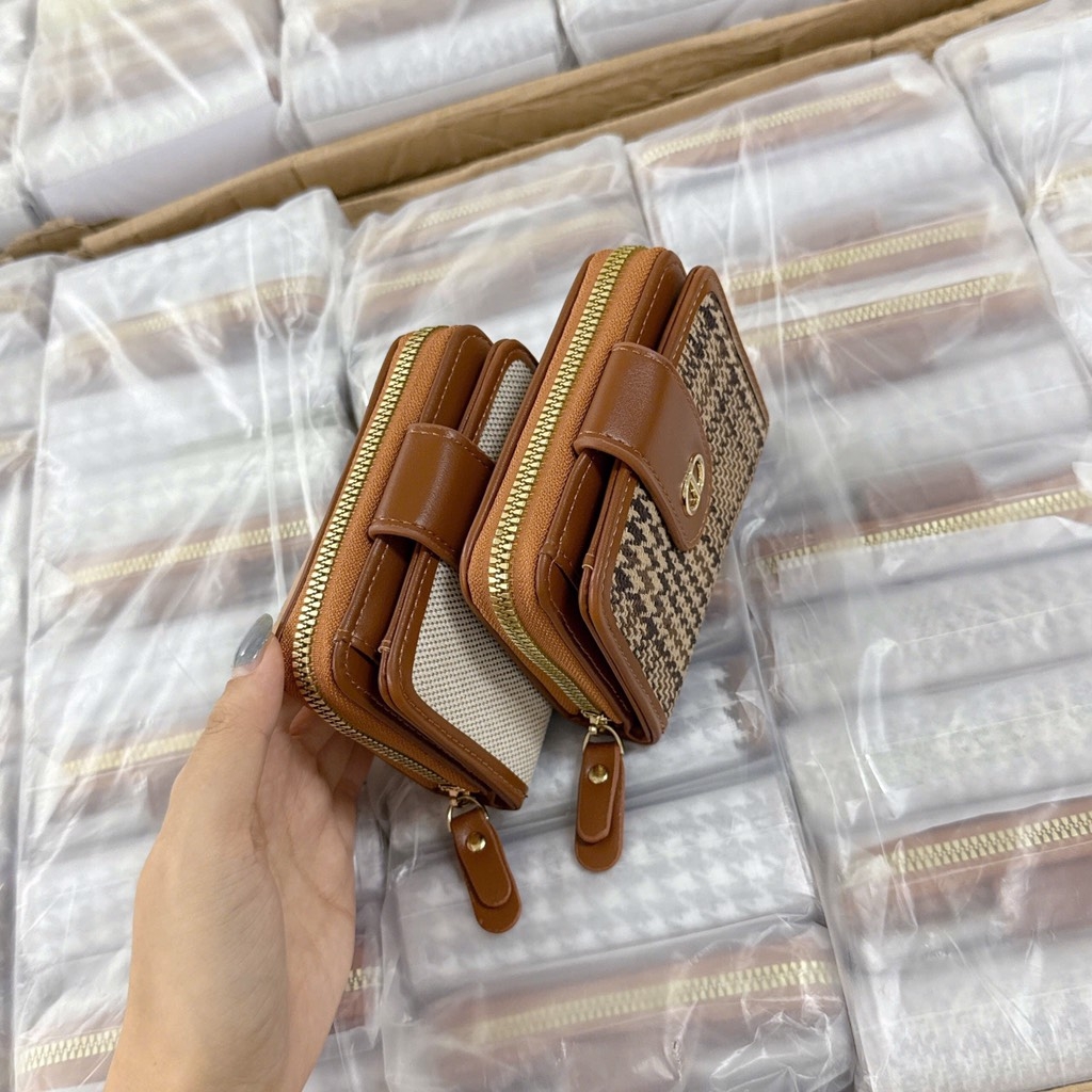 TÚI XÁCH PHỤ KIỆN - VÍ CẦM TAY HOẠ TIẾT